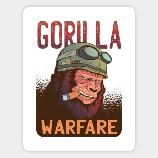 GORILLA WARFARE Magnet